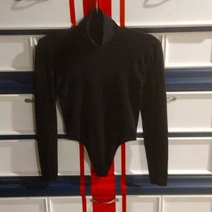 Wolford String Body Suit Medium (Dark Brown)